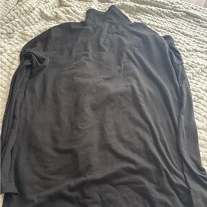 Women's Black Turtleneck Sweater